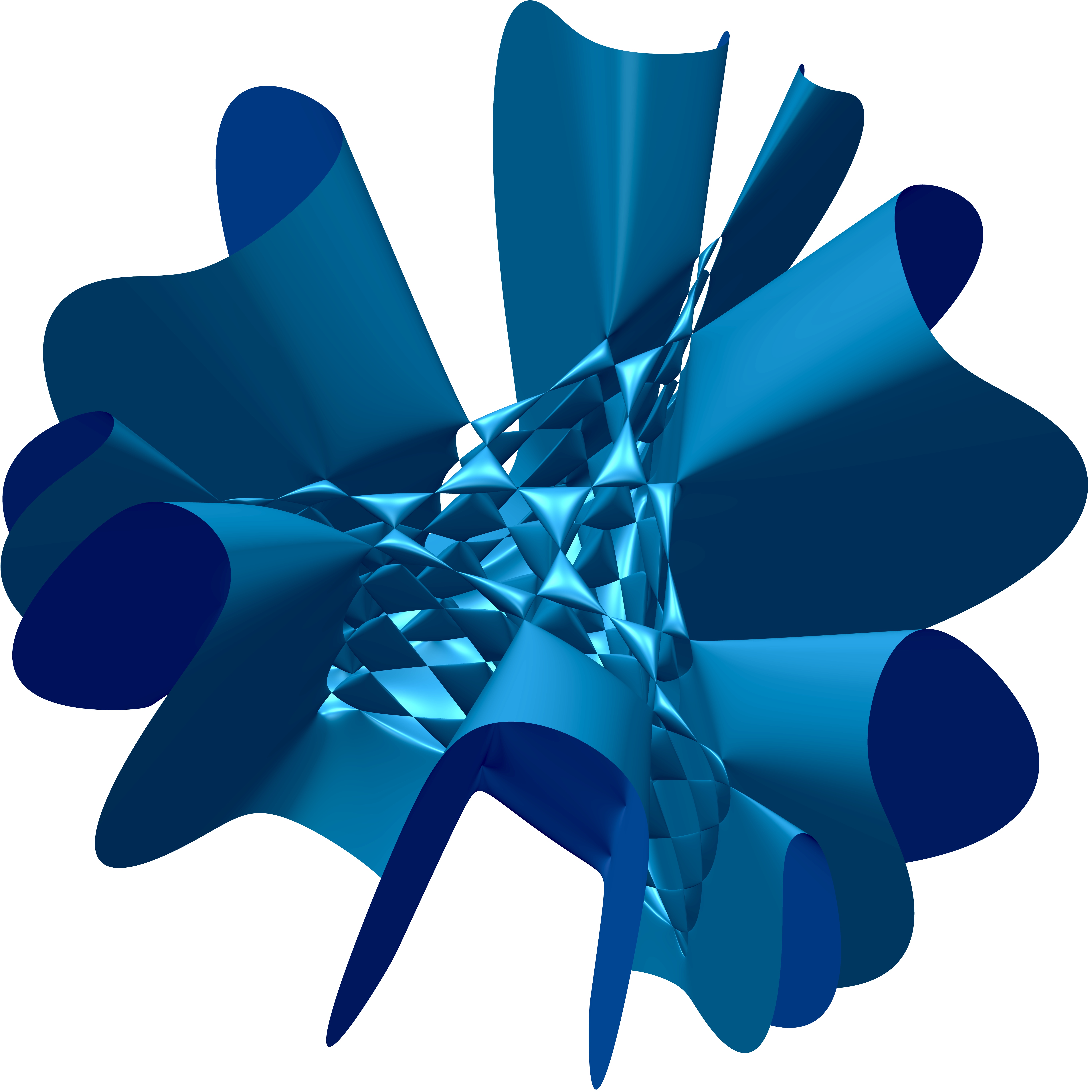 Complex algebraic surface — visualization of a K3 surface